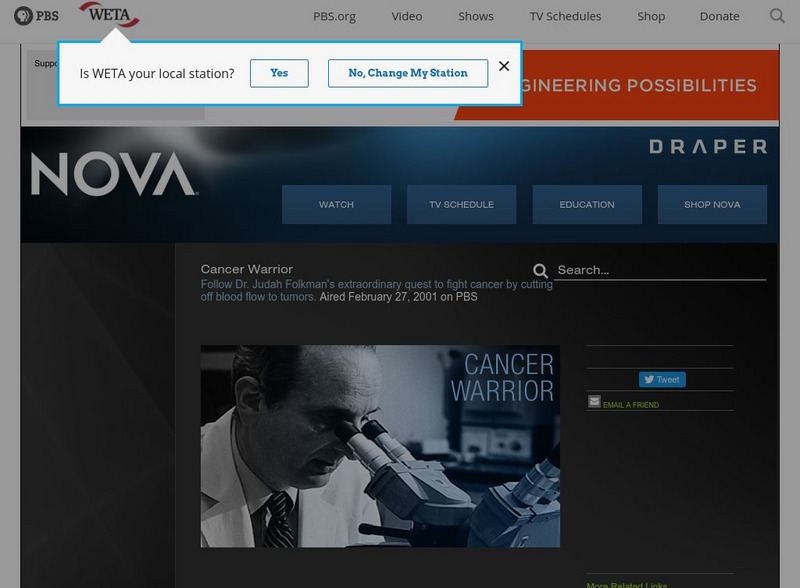 Nova: Cancer Warrior Instructional Video Nova: Cancer Warrior Instructional Video