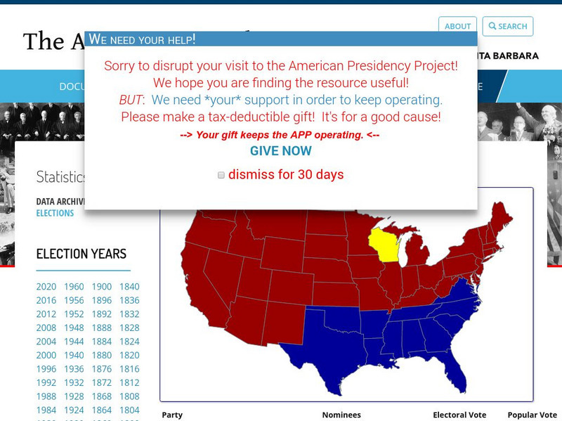 American Presidency Project: Election of 1924 Graphic American Presidency Project: Election of 1924 Graphic
