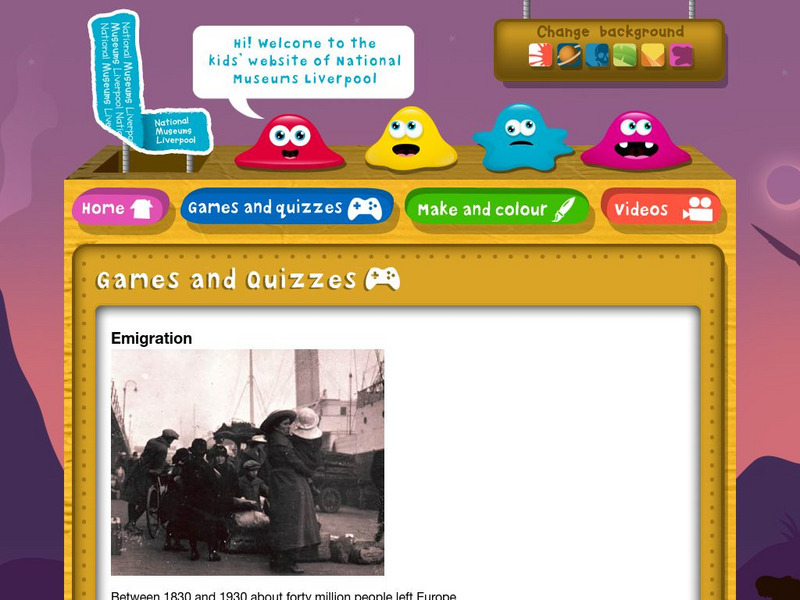 Liverpool Museums: Leaving From Liverpool Interactive Liverpool Museums: Leaving From Liverpool Interactive