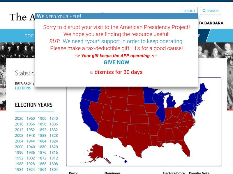 American Presidency Project: Election of 2004 Graphic American Presidency Project: Election of 2004 Graphic