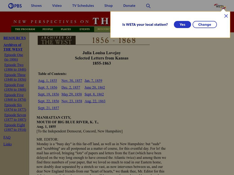 Pbs: Julia L. Lovejoy Primary