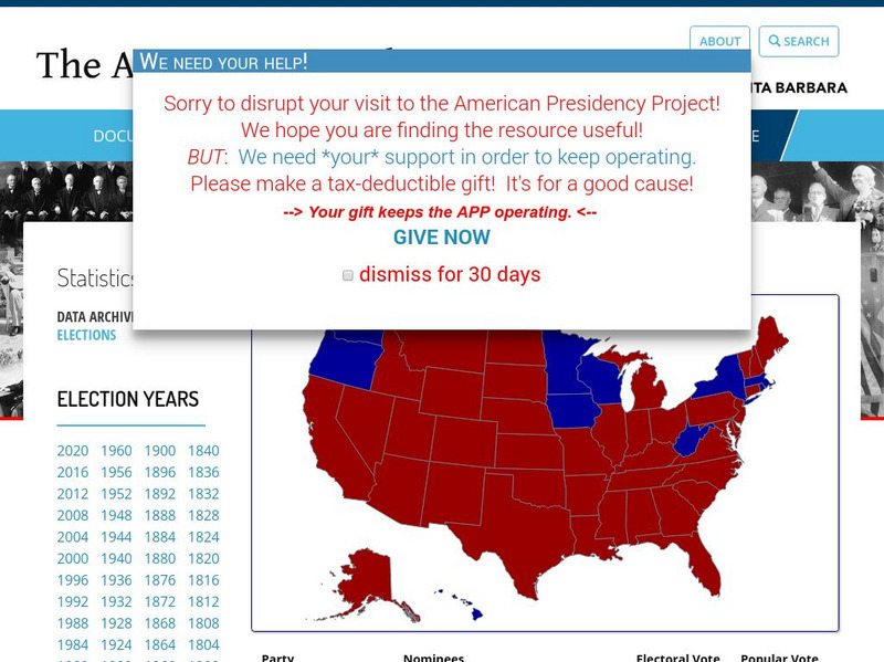 American Presidency Project: Election of 1988 Graphic American Presidency Project: Election of 1988 Graphic