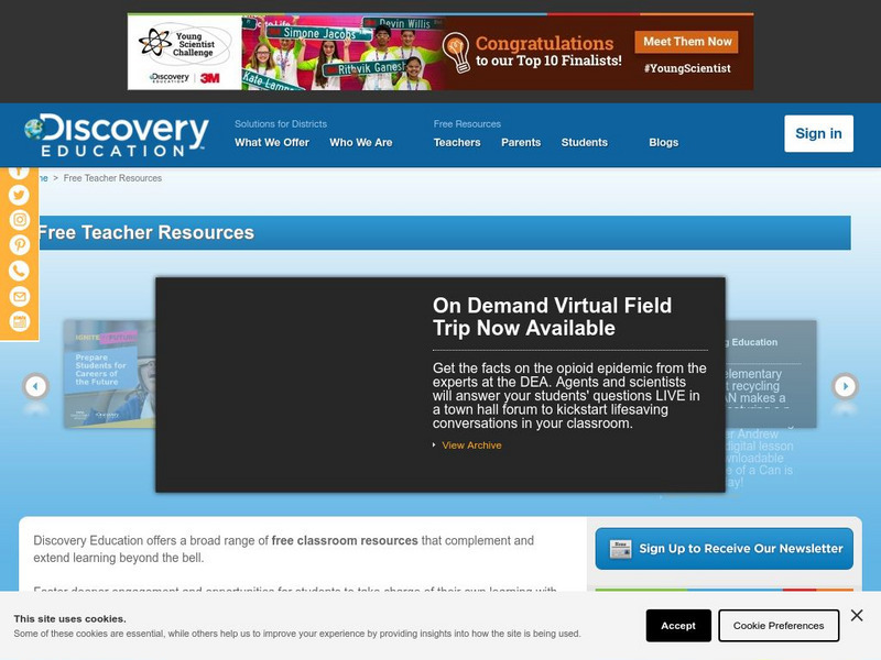 Discovery Education: Hurricane! Lesson Plan Discovery Education: Hurricane! Lesson Plan