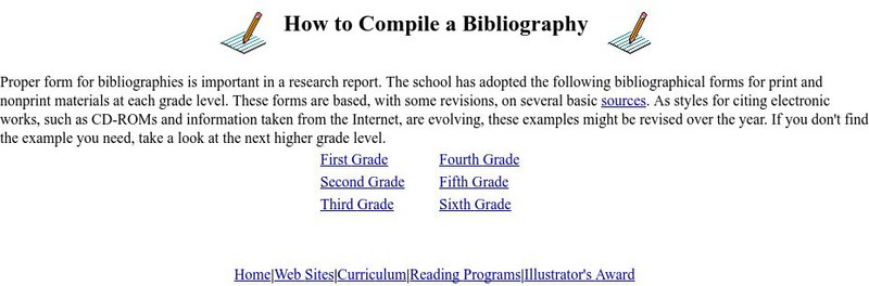 How to Compile a Bibliography Handout How to Compile a Bibliography Handout