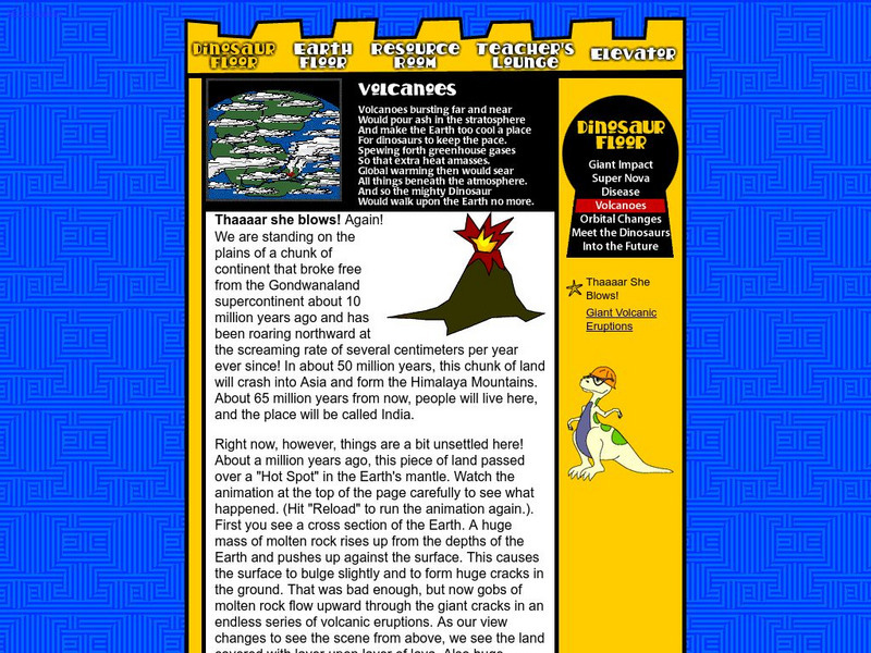 Nasa Classroom of the Future: Volcanoes Handout Nasa Classroom of the Future: Volcanoes Handout