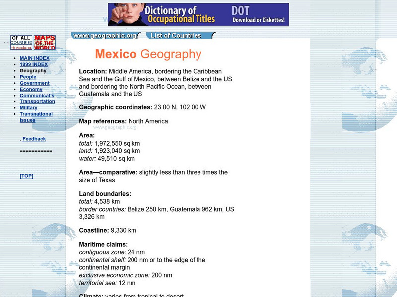 Mexico Geography Flags, Maps, Economy, Geography, Clim Website Mexico Geography Flags, Maps, Economy, Geography, Clim Website