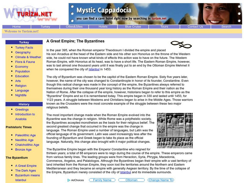 Turizm.net: A Great Empire: The Byzantines Activity Turizm.net: A Great Empire: The Byzantines Activity