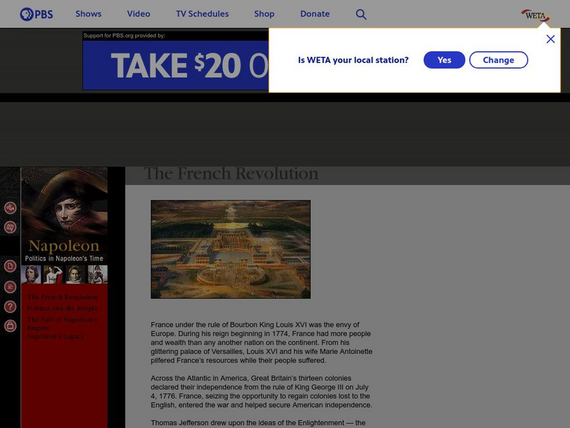 Pbs: Politics of the Napoleonic Era Website