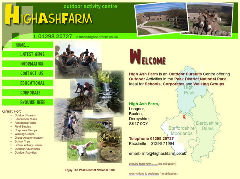 High Ash Farm: Field Study Centre Website High Ash Farm: Field Study Centre Website