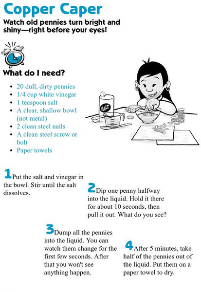 Exploratorium: Copper Caper Activity Exploratorium: Copper Caper Activity