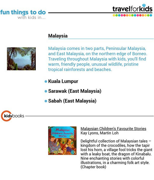 Travel for Kids: Malaysia Website Travel for Kids: Malaysia Website