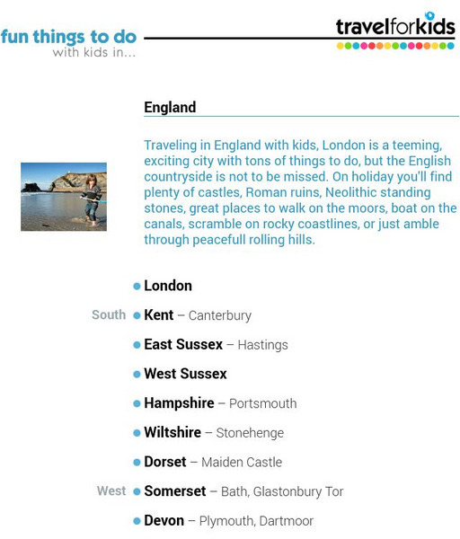 Travel for Kids: England Website Travel for Kids: England Website