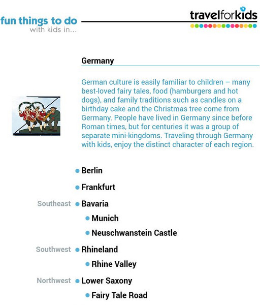 Travel for Kids: Germany Website Travel for Kids: Germany Website