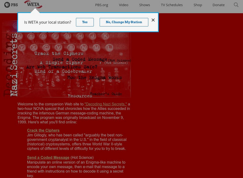 Nazi Secrets: The Story of Enigma Instructional Video