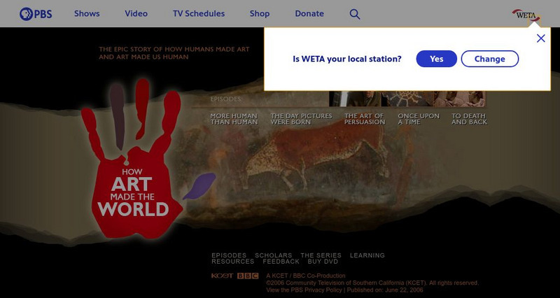 Pbs: How Art Made the World Website Pbs: How Art Made the World Website