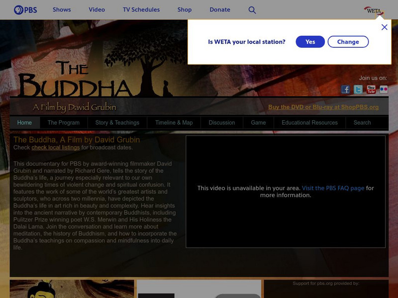 Pbs: The Buddha Website Pbs: The Buddha Website