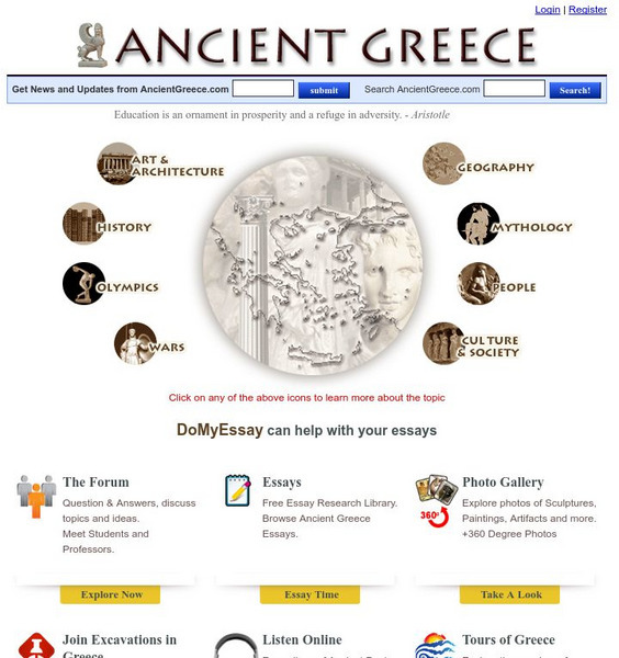 University Press: Ancient Greece Handout University Press: Ancient Greece Handout