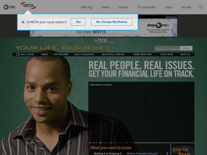 Pbs: Your Life Your Money Website Pbs: Your Life Your Money Website