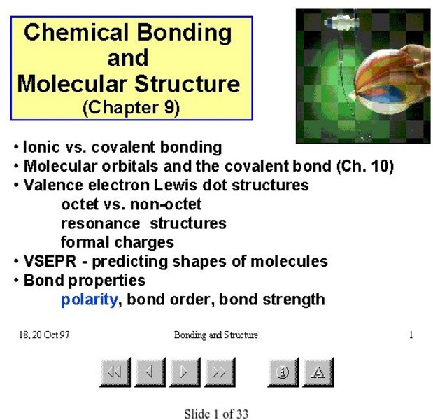 Mc Master University: Molecular Structure PPT Mc Master University: Molecular Structure PPT