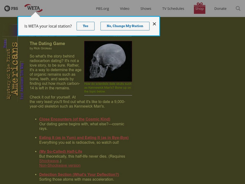 The Dating Game: Radiocarbon Dating Handout The Dating Game: Radiocarbon Dating Handout