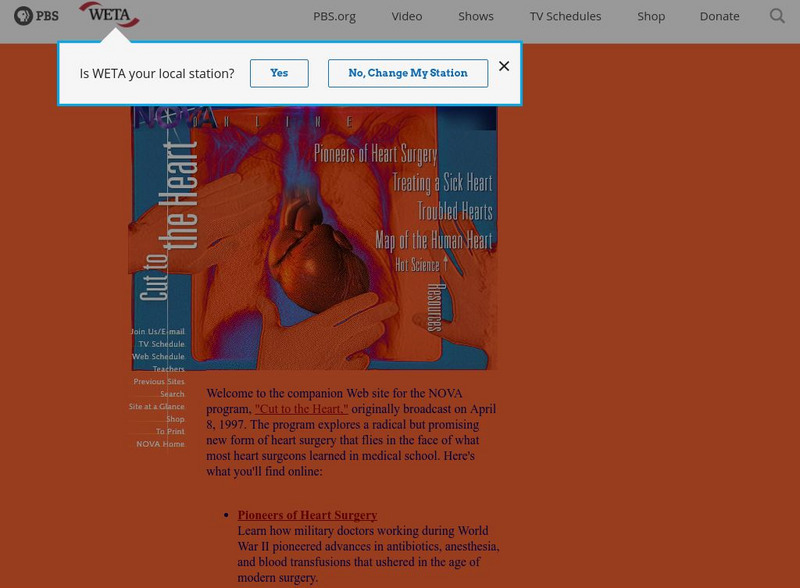 Pbs: Cut to the Heart Unit Plan