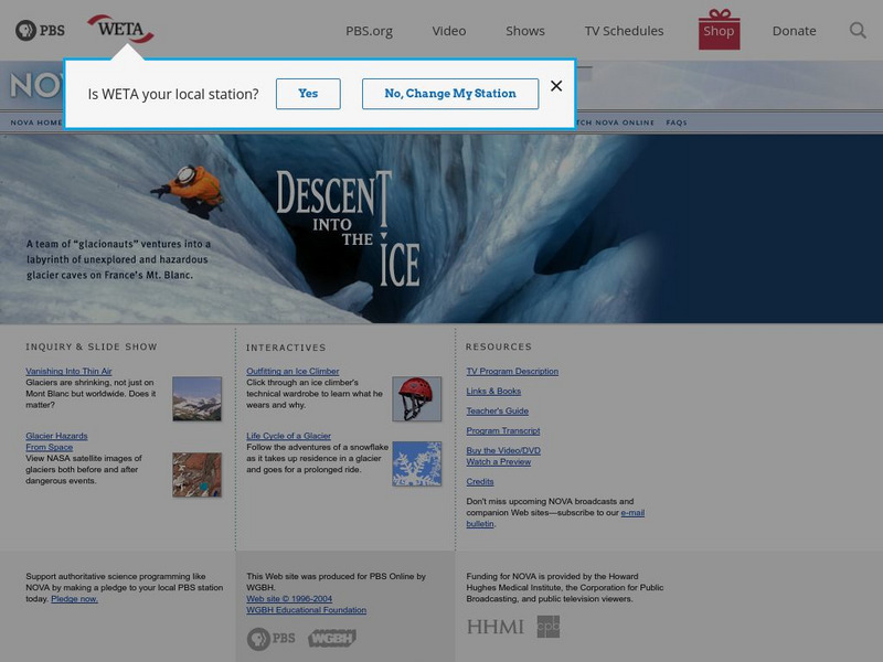 Pbs: Nova: Descent Into the Ice Instructional Video