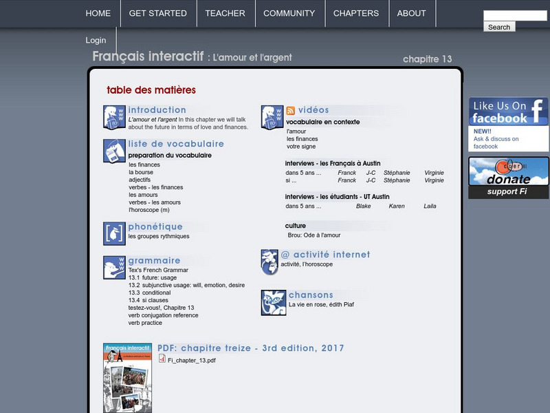Francais Interactif Money, Finance & Investments Activity Francais Interactif Money, Finance & Investments Activity