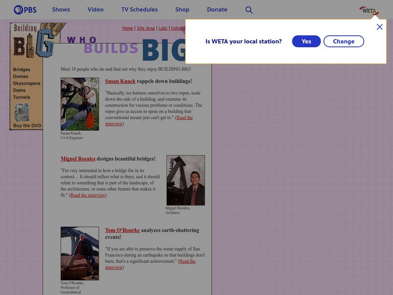 Pbs: Who Builds Big Website Pbs: Who Builds Big Website