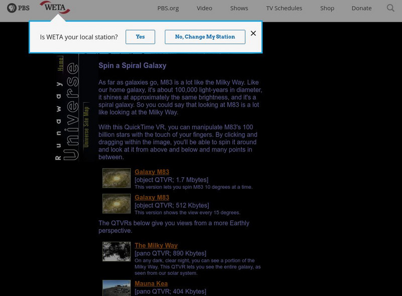 Pbs Nova Online: Spin a Spiral Galaxy Interactive Pbs Nova Online: Spin a Spiral Galaxy Interactive