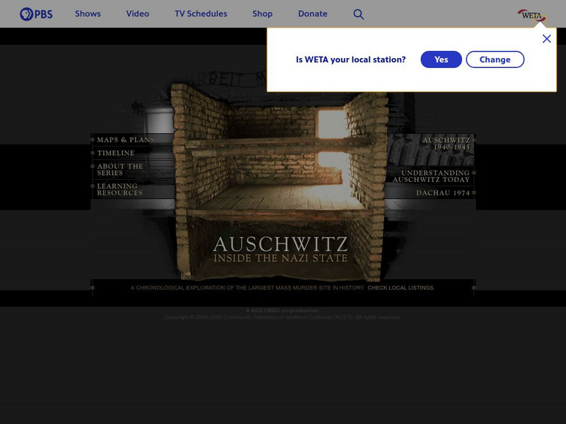 Pbs: Auschwitz: Inside the Nazi State Website Pbs: Auschwitz: Inside the Nazi State Website