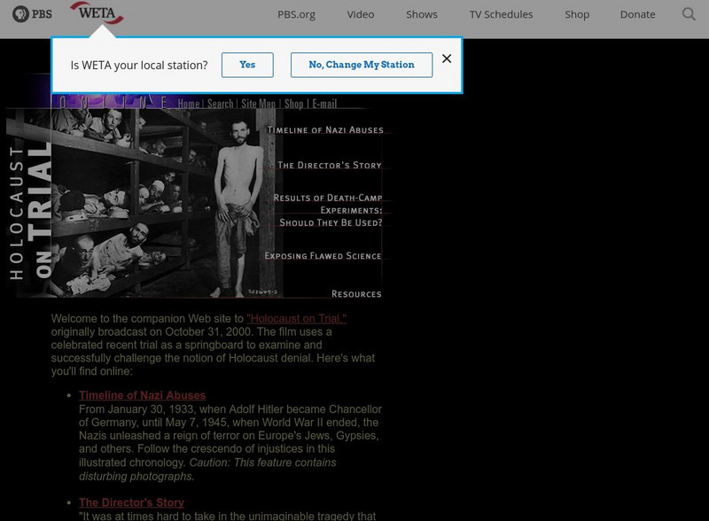 Pbs: Nova Holocaust on Trial Instructional Video Pbs: Nova Holocaust on Trial Instructional Video