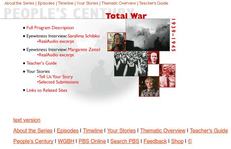Pbs: Total War Primary Pbs: Total War Primary