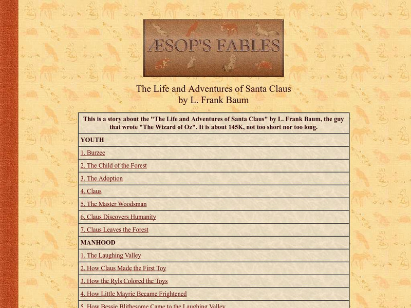 The Life and Adventures of Santa Claus by Frank Baum eBook The Life and Adventures of Santa Claus by Frank Baum eBook