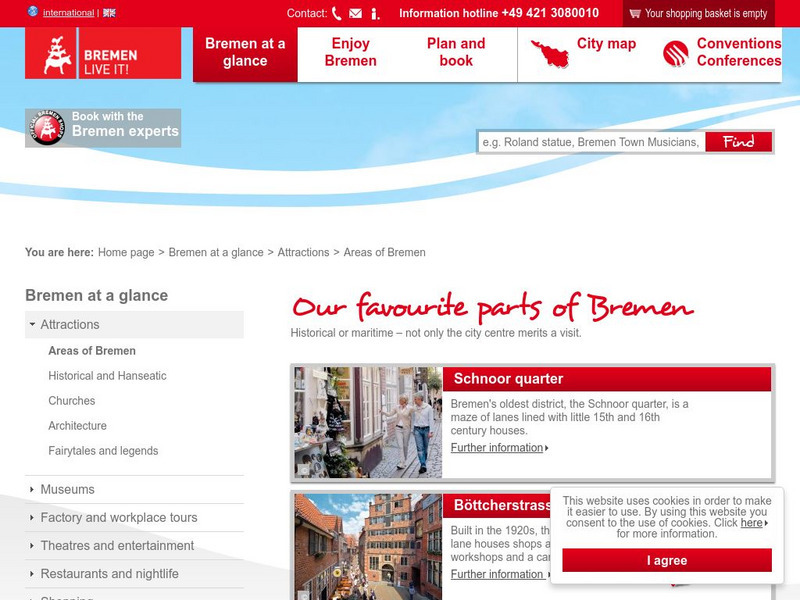 Bremen Tourism: Bremen at a Glance Website Bremen Tourism: Bremen at a Glance Website
