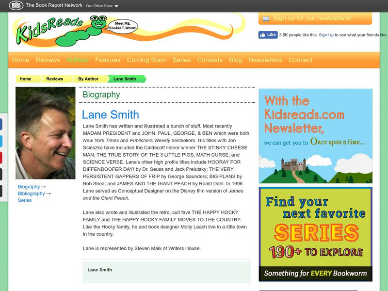 Kids reads.com: Lane Smith Website Kids reads.com: Lane Smith Website