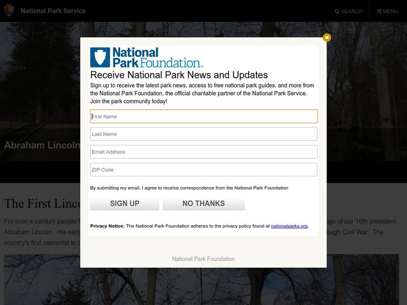 National Park Service: Abraham Lincoln Birthplace Website National Park Service: Abraham Lincoln Birthplace Website