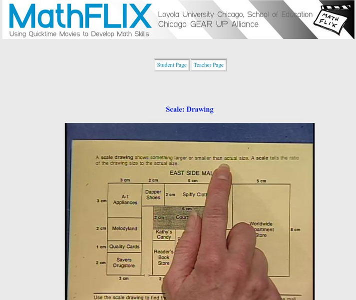Math Flix: Scale: Drawing Instructional Video Math Flix: Scale: Drawing Instructional Video