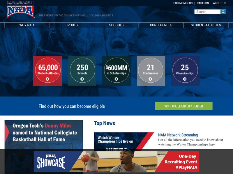 National Association of Intercollegiate Athletics (Naia) Website National Association of Intercollegiate Athletics (Naia) Website