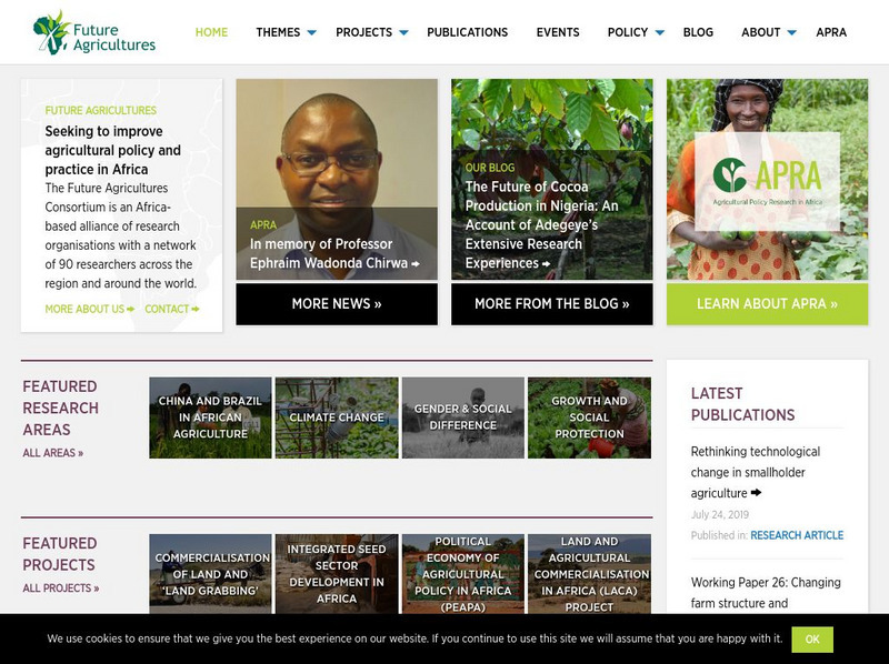 Future Agricultures Consortium Website Future Agricultures Consortium Website