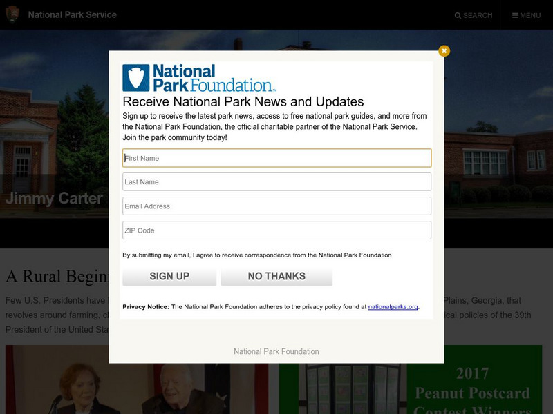 National Park Service: Jimmy Carter Website