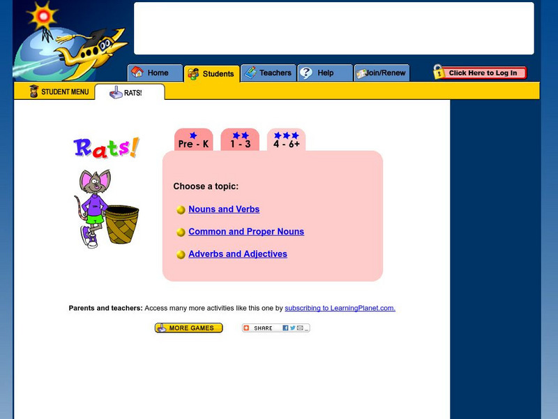 Planet Interactive, Inc.: Learning Planet: Rats! Interactive Planet Interactive, Inc.: Learning Planet: Rats! Interactive