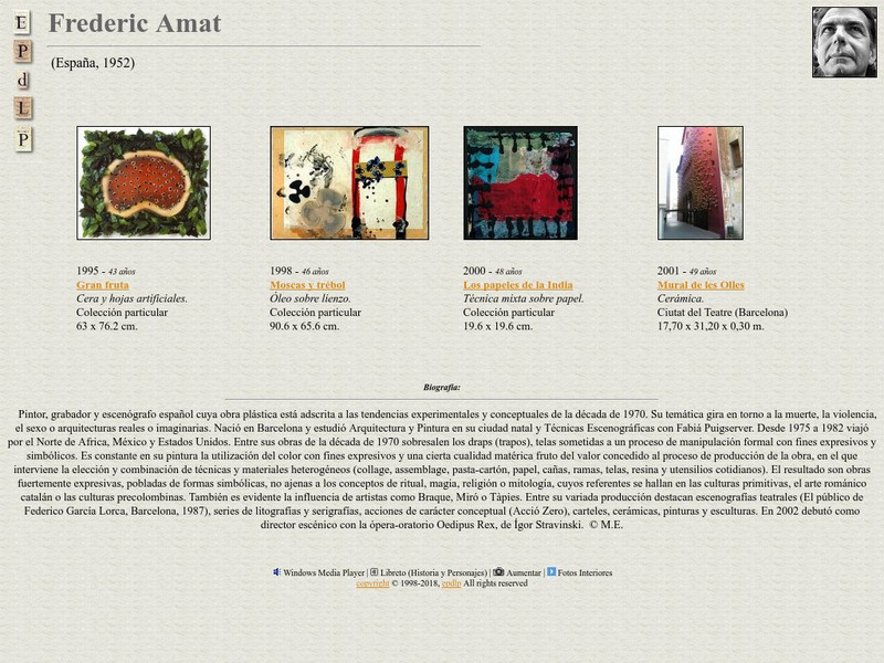 E Pd Lp: Frederic Amat Handout