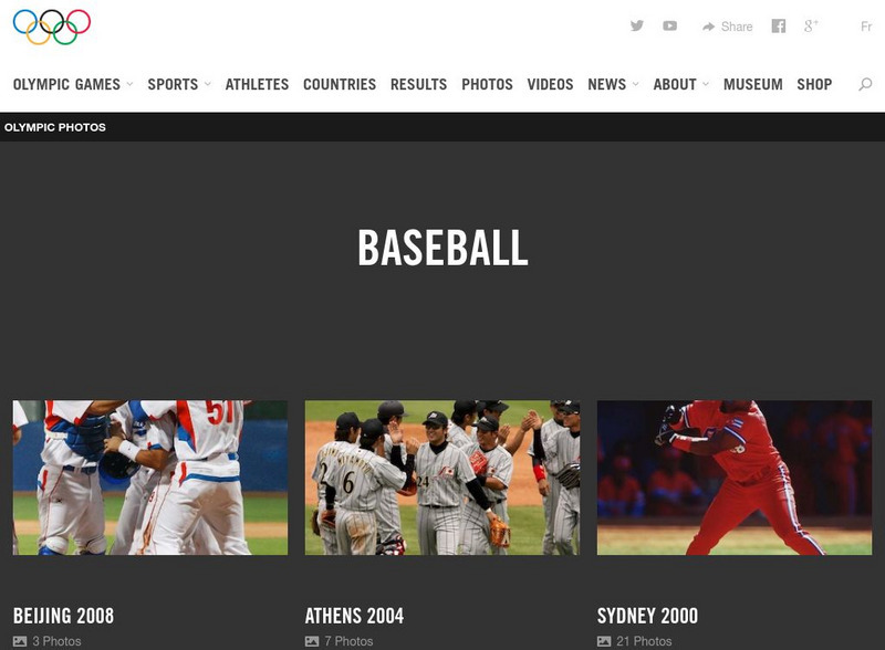 International Olympic Committee: Baseball Graphic