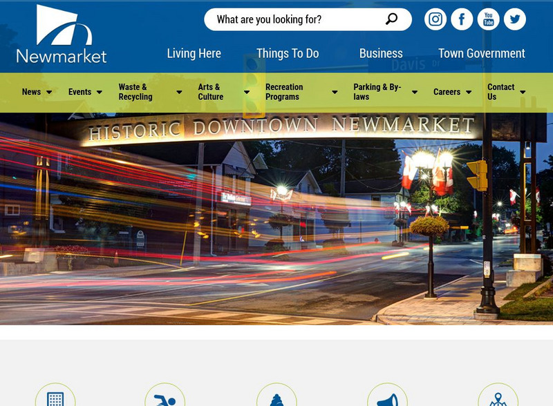 Corporation of the Town of Newmarket: Town of Newmarket Website