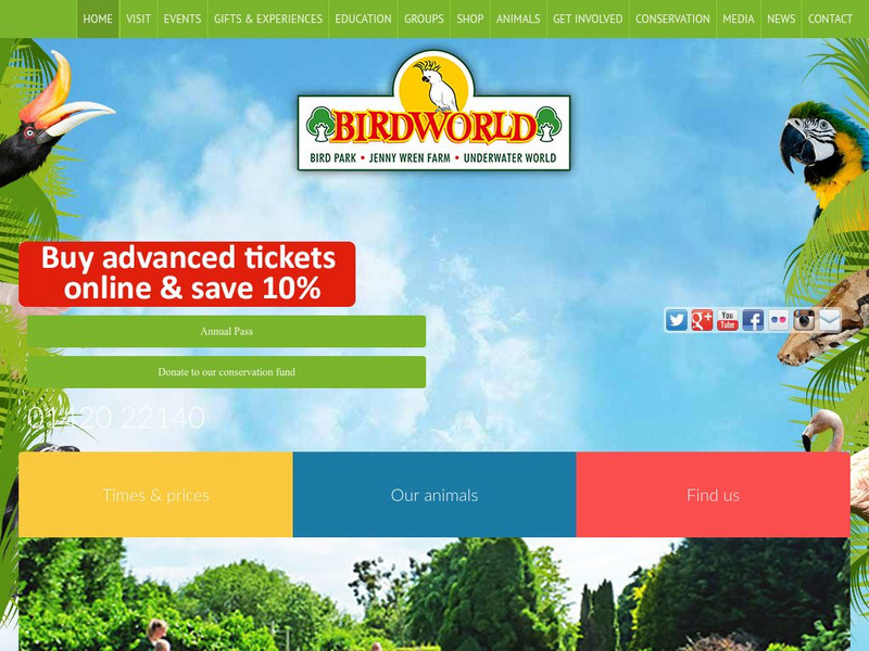 Birdworld: Britain's Largest Birdpark and Gardens Website Birdworld: Britain's Largest Birdpark and Gardens Website
