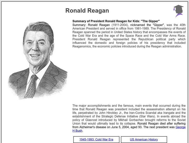 Siteseen: American Historama: Ronald Reagan Article Siteseen: American Historama: Ronald Reagan Article