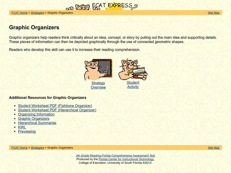 Fcat Express: Graphic Organizers Study Guide Fcat Express: Graphic Organizers Study Guide