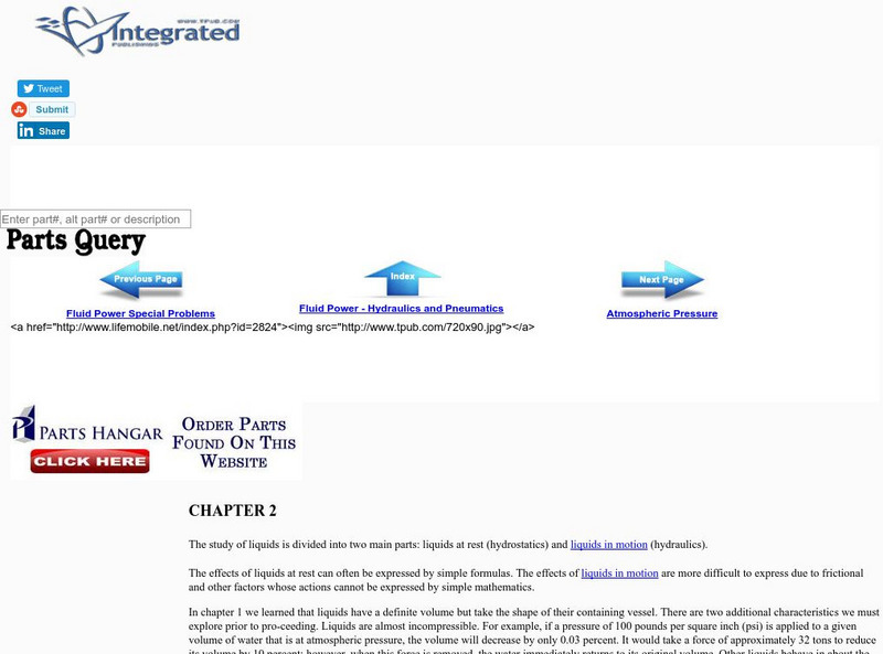 Integrated Publishing: Forces in Liquids eBook Integrated Publishing: Forces in Liquids eBook