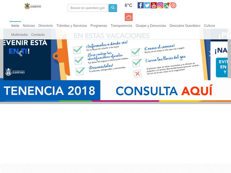 Gobierno Del Estado De Queretaro Website Gobierno Del Estado De Queretaro Website