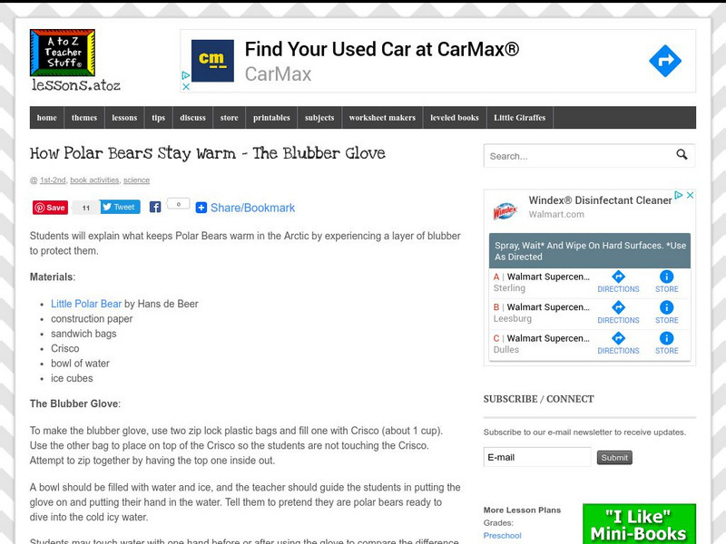 A to Z Teacher Stuff: Polar Bears Lesson Plan A to Z Teacher Stuff: Polar Bears Lesson Plan